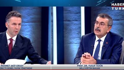 Bakan Tekin: Okullarda "kayıt ücreti" ya da "zorla ücret alındığı" ifadeleri gerçeği yansıtmıyor