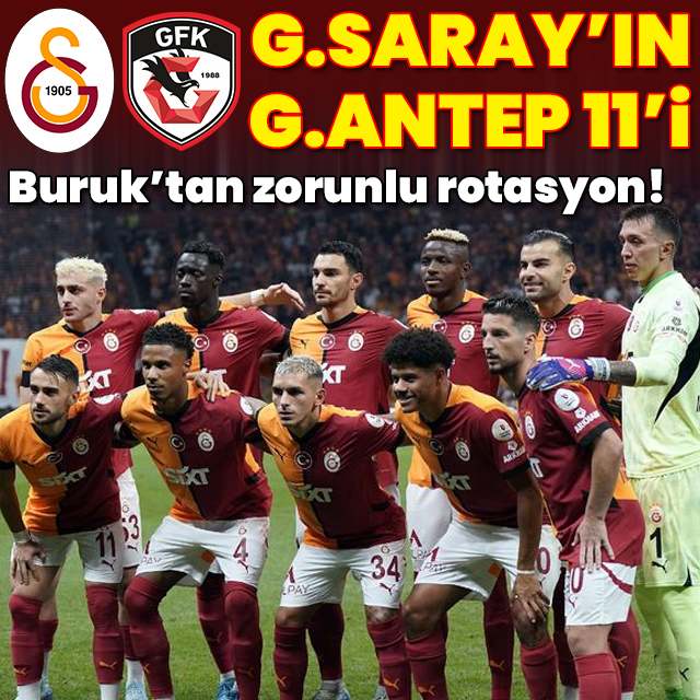 Okan Buruk'tan zorunlu rotasyon!