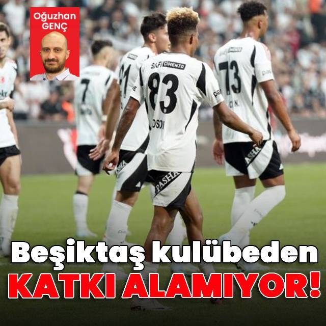 Beşiktaş kulübeden katkı alamıyor!