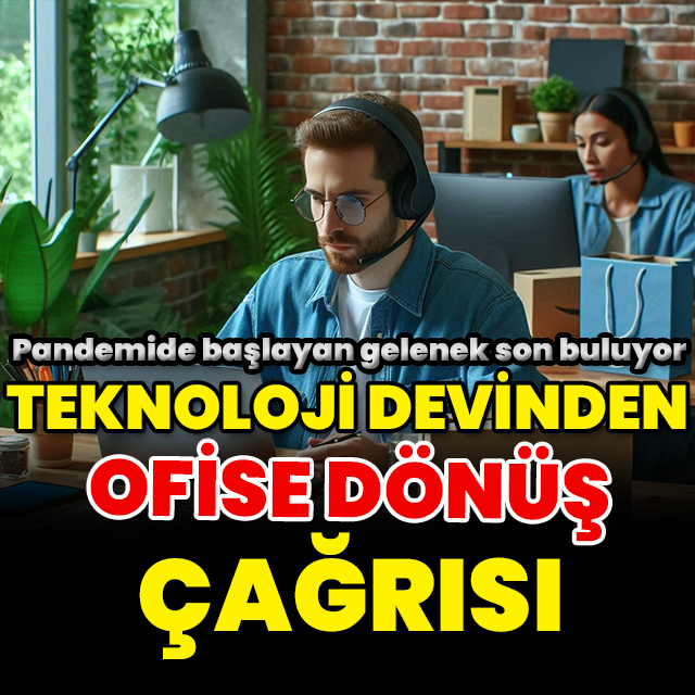 Amazon'dan ofise dönüş çağrısı!