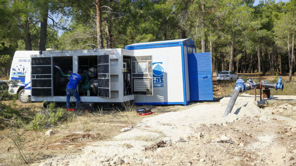 Aksu'nun su sorunu çözüldü