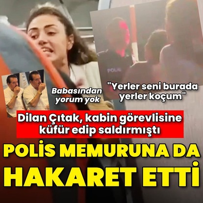  Polise de hakaret etti