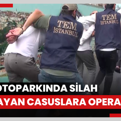 Beylikdüzü’nde site otoparkında silah saklayan casuslara operasyon