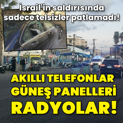  İsrail'den Lübnan'a ikinci saldırı: Birçok cihaz patladı!
