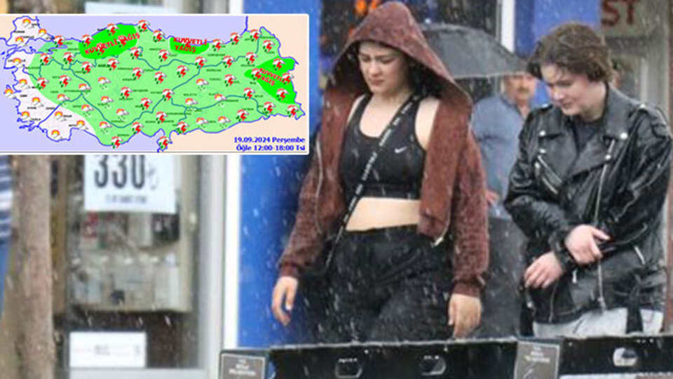 Meteoroloji'den kritik uyarı! 7 bölgede sağanak!