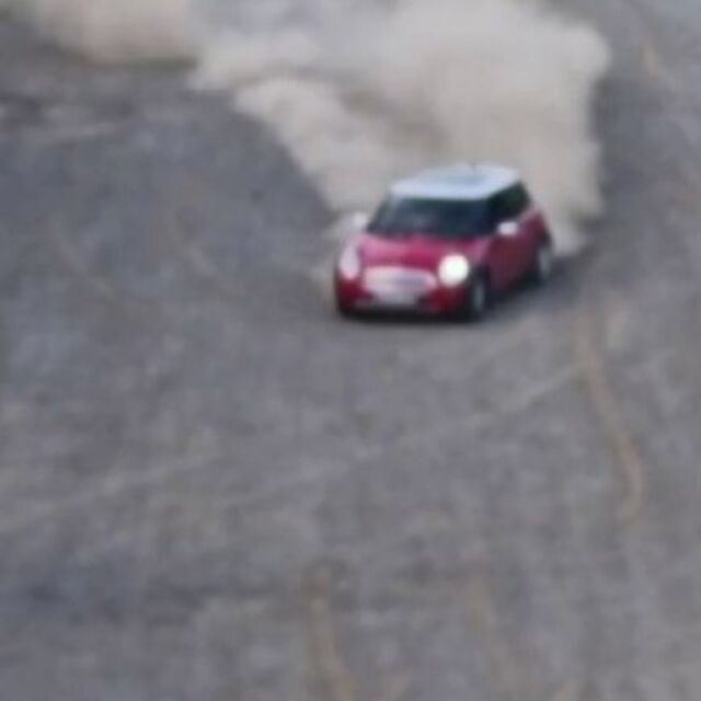 Tozu dumana katan kadın driftçiye büyük ceza!