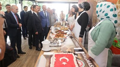 Glutensiz yemekler yarıştı