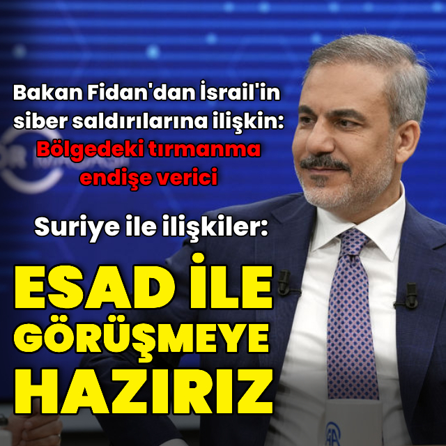 "Bölgedeki tırmanma endişe verici"