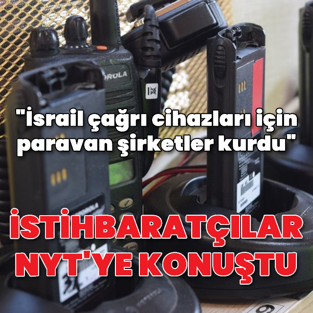 'İsrail paravan şirketler kurdu'