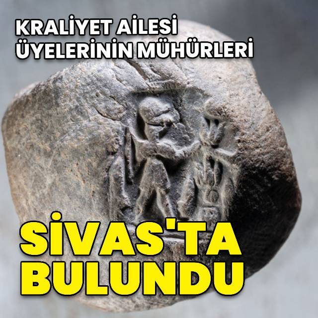 Kayalıpınar'da kraliyet ailesi üyelerinin mühürleri bulundu