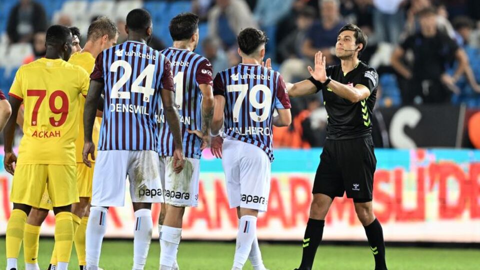 Trabzon-Kayseri maçının VAR kayıtları