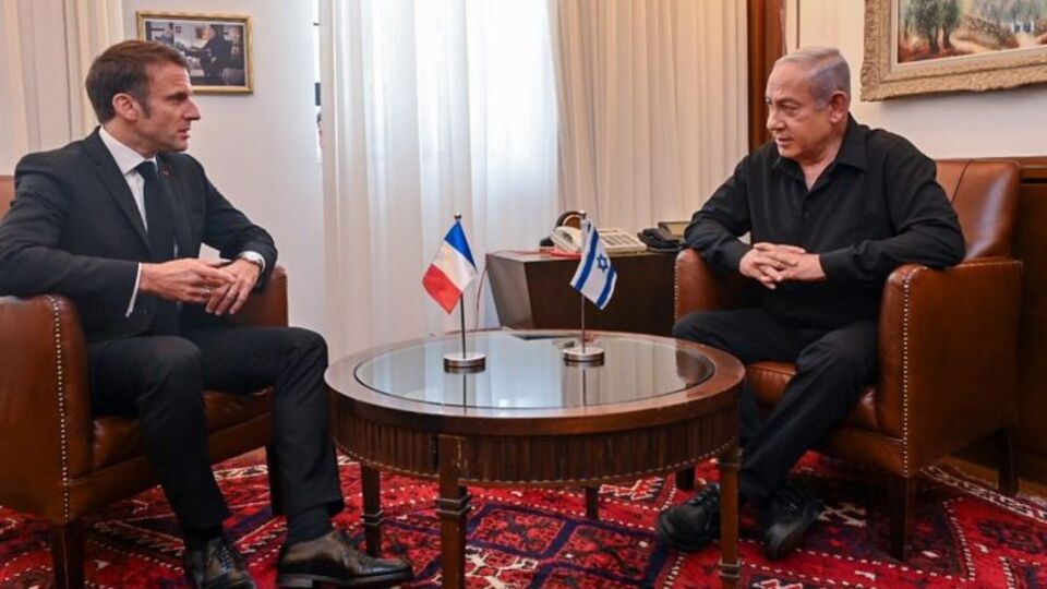 Macron'dan Netanyahu'ya uyarı!