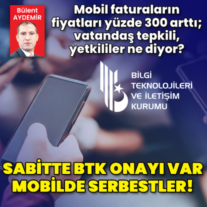  Mobilde serbest tarife
