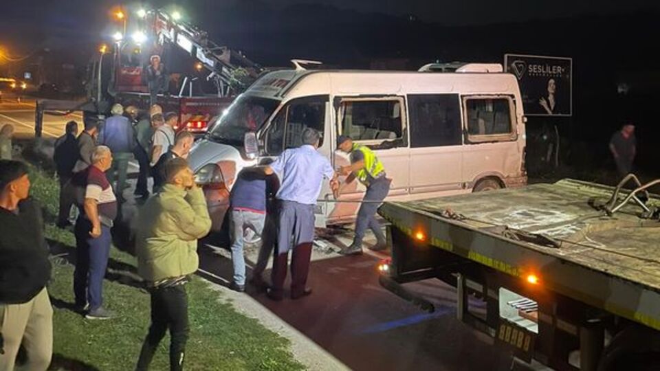 Zonguldak'ta trafik kazası: 6 yaralı