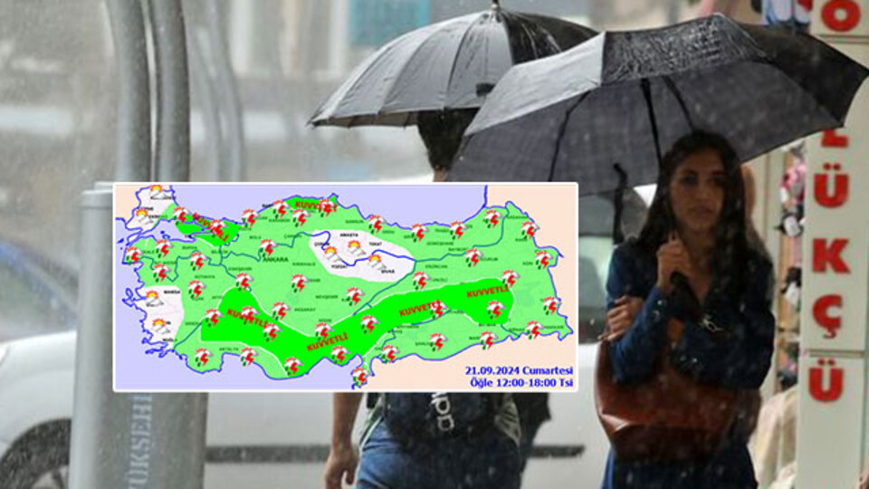 Marmara'da 3 kent için "sarı" alarm verildi!