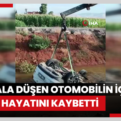 Mardin’de kanala düşen otomobilin içindeki 3 kişi hayatını kaybetti
