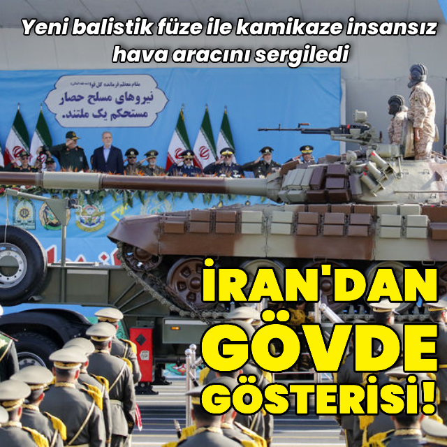 İran'dan gövde gösterisi