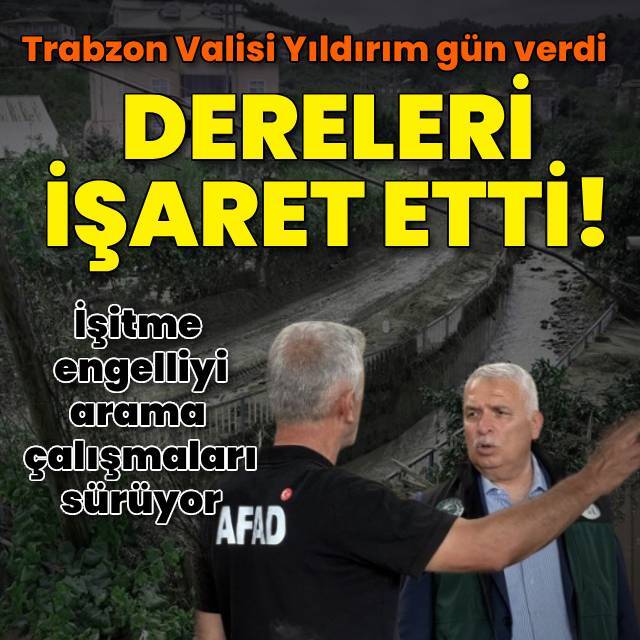 Sel ve fırtına vurdu: Trabzon'da 1 kayıp!