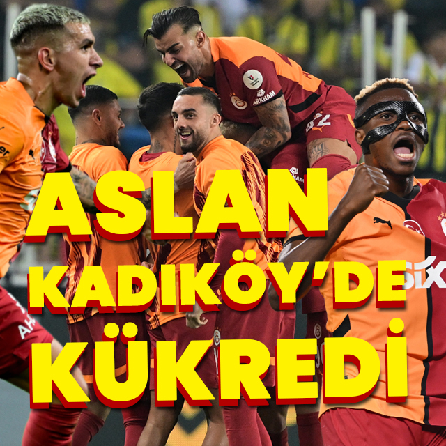 Aslan, Kadıköy'de kükredi!