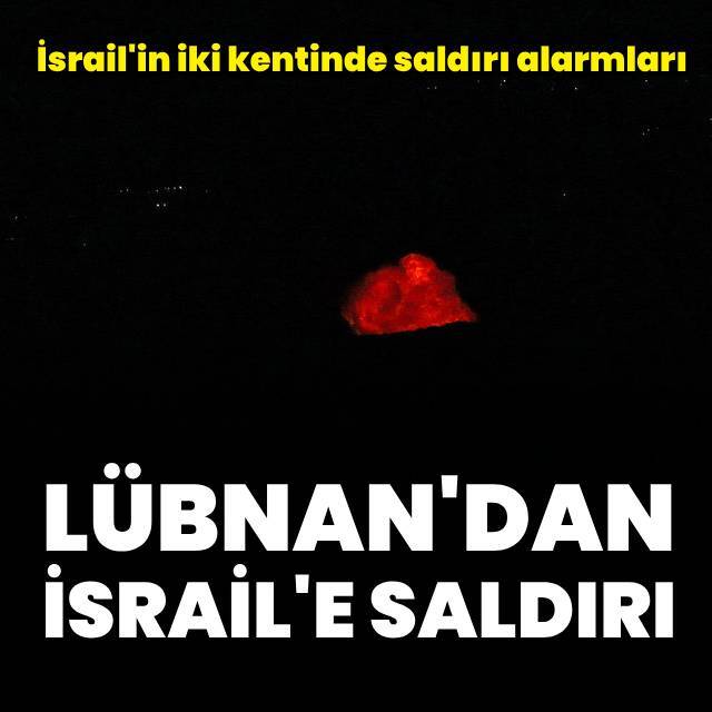 İsrail-Lübnan gerilimi! Lübnan'dan 15 roket atıldı