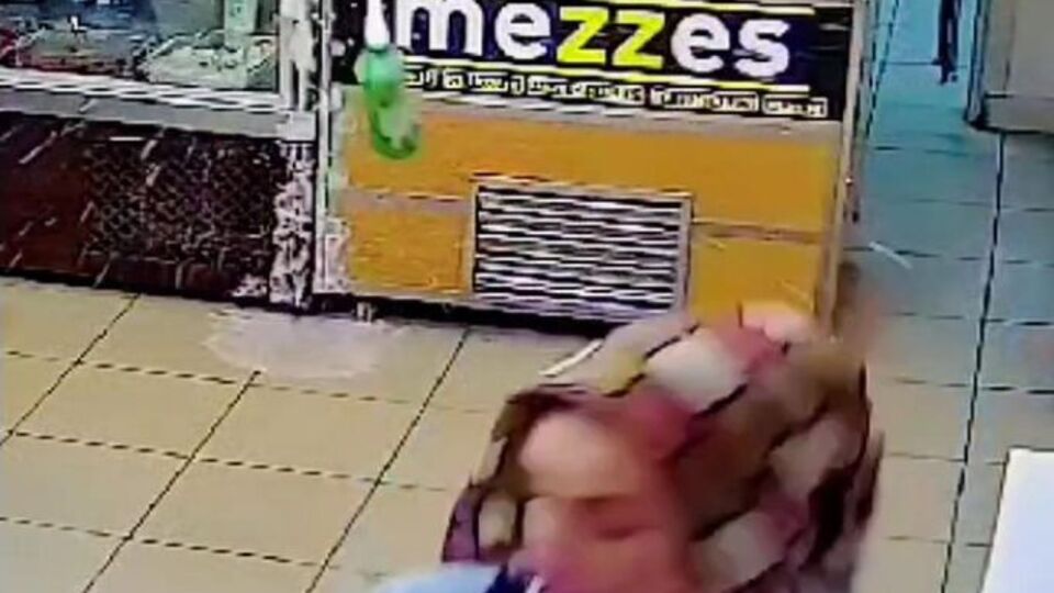 Bolu'da ilginç olay kamerada!