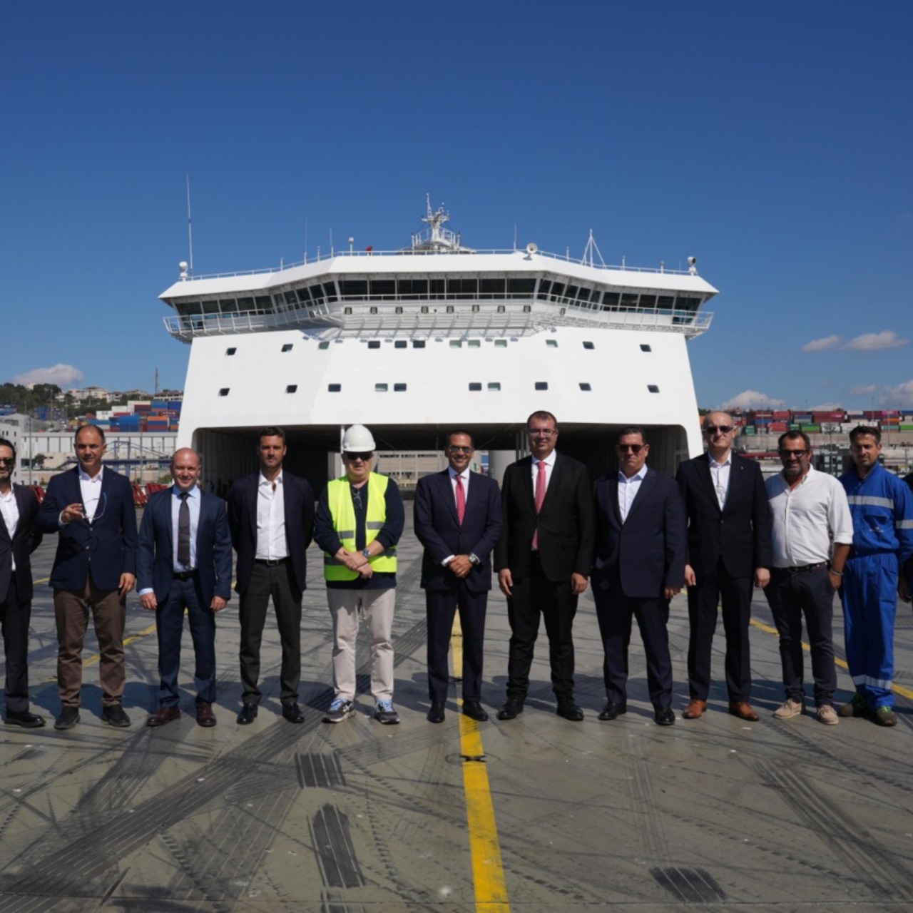 Ambarlı Limanı’ndan Trieste Limanı’na Ro-Ro seferleri başladı