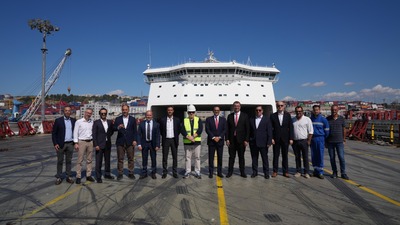 Ambarlı Limanı'ndan Trieste Limanı'na Ro-Ro seferleri başladı