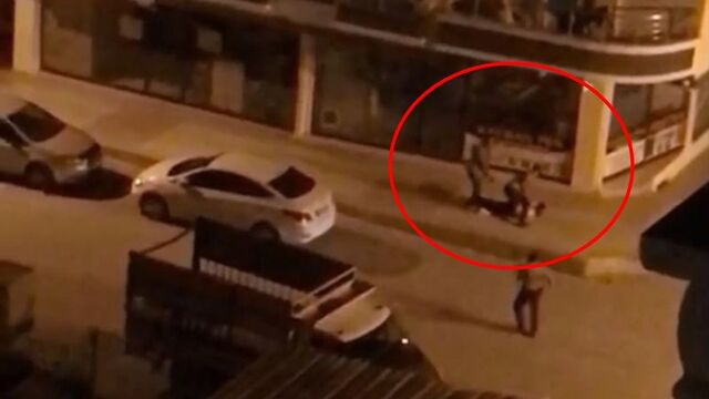 Yolda yürürken silahlı saldırıya uğradı