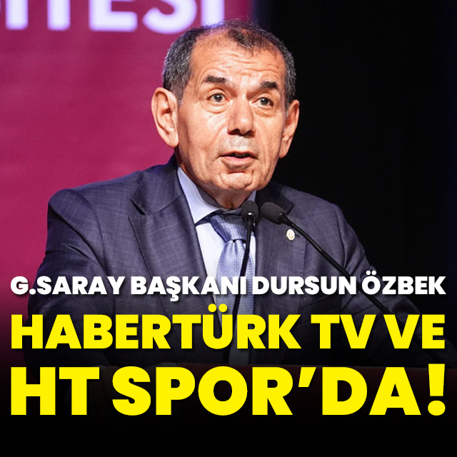 Dursun Özbek, Habertürk TV ve HT Spor'da!