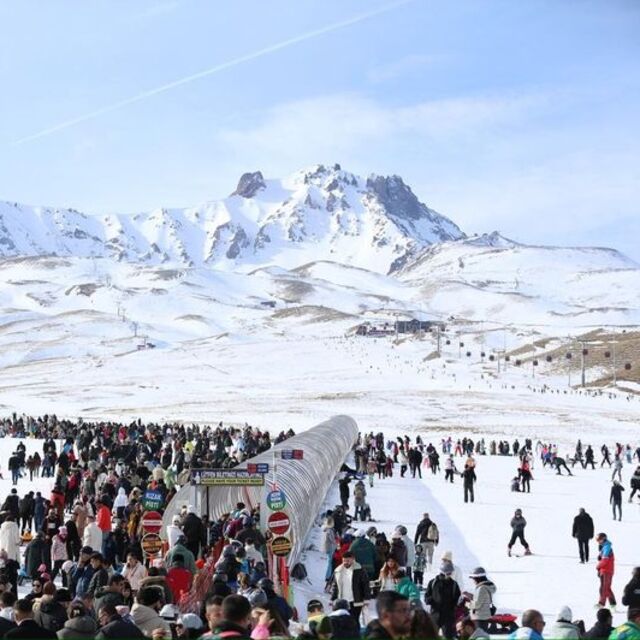 Erciyes'e karavan park geliyor