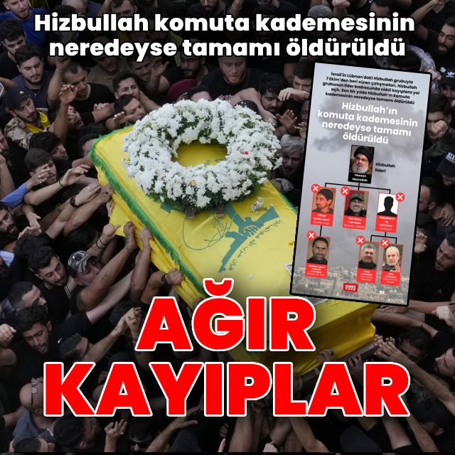 Hizbullah'ın komuta kademesinde ağır kayıplar