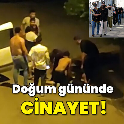 Adana'da doğum gününde cinayet!