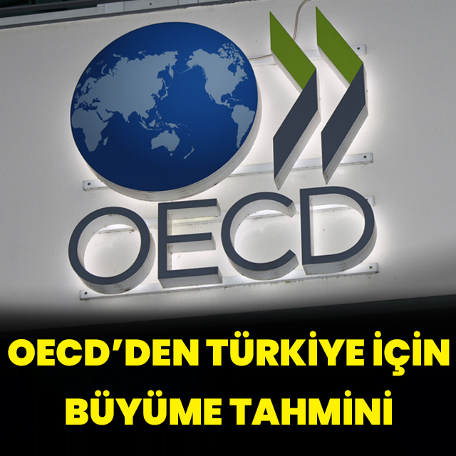 OECD'den Türkiye için büyüme tahmini