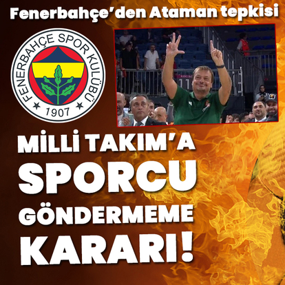 Fenerbahçe'den milli takım kararı!