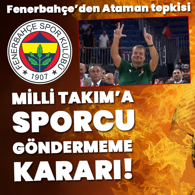 Fenerbahçe'den milli takım kararı!