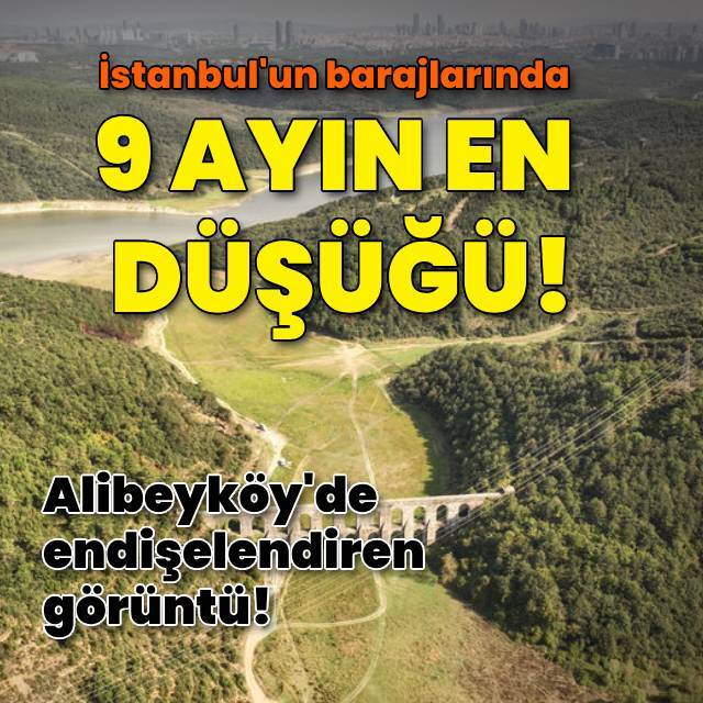 Yağmura rağmen 9 ayın en düşüğü!