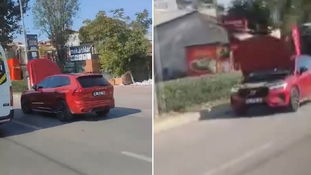 Trafikte tehlikeli yolculuk