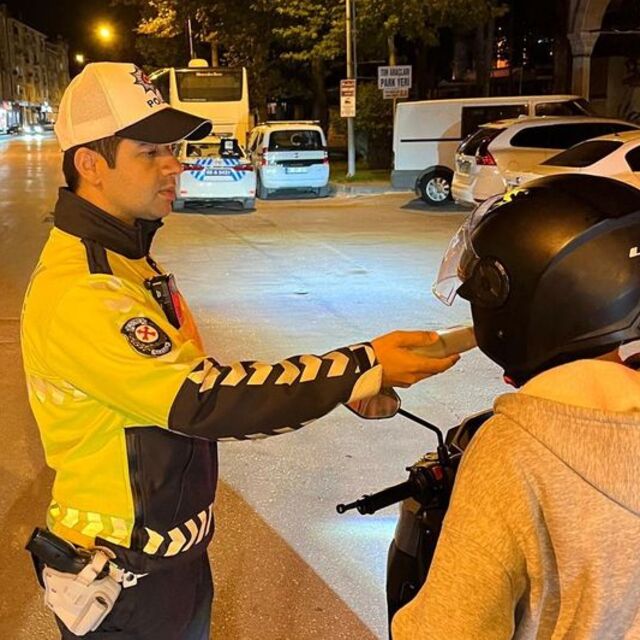 Amasya'da "test cihazı" ile denetim başladı