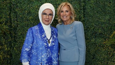 Emine Erdoğan'dan Jill Biden'a teşekkür