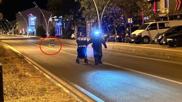 Şüpheli çanta fünye ile 2 kez patlatıldı