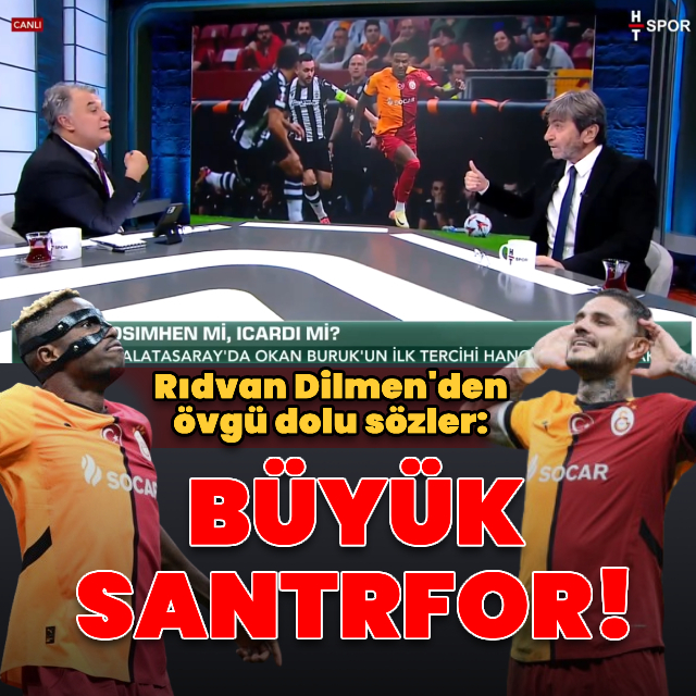 Rıdvan Dilmen: Büyük santrfor!