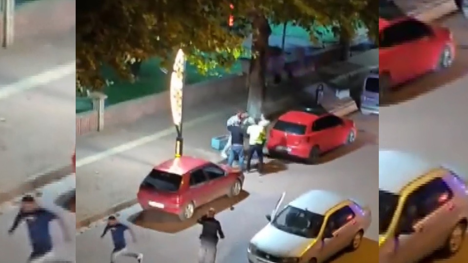 Drift magandası baba-oğul polise silah çekti!