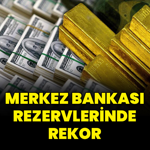 TCMB rezervlerinde rekor