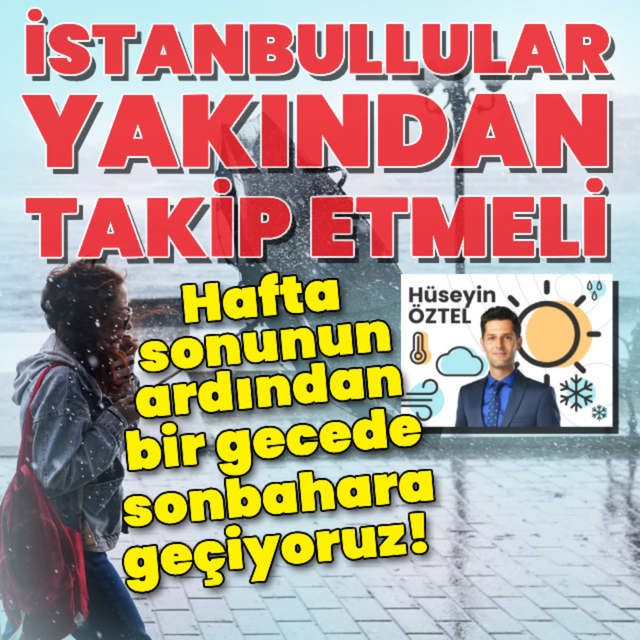Hafta sonundan sonra bir gecede sonbahara geçiyoruz!