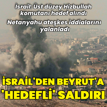 Lübnan'dan İsrail'e hava saldırısı