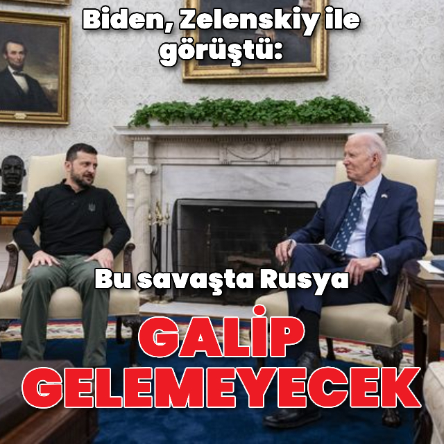 'Rusya galip gelemeyecek'