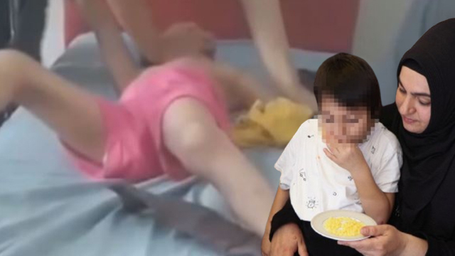 7 yaşındaki çocuğa şiddet görüntüleri dehşete düşürdü: "Bakımevi değil korku evi"