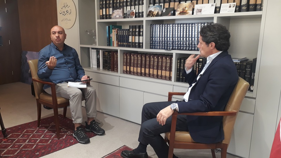 Lübnan Enformasyon Bakanı Habertürk'te