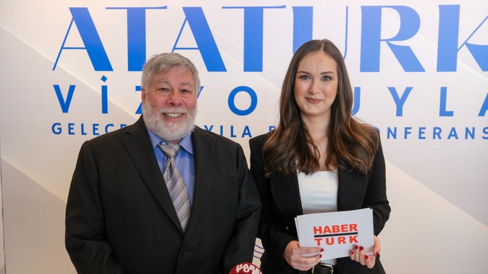 Apple'ın kurucularından Steve Wozniak Habertürk'e konuştu