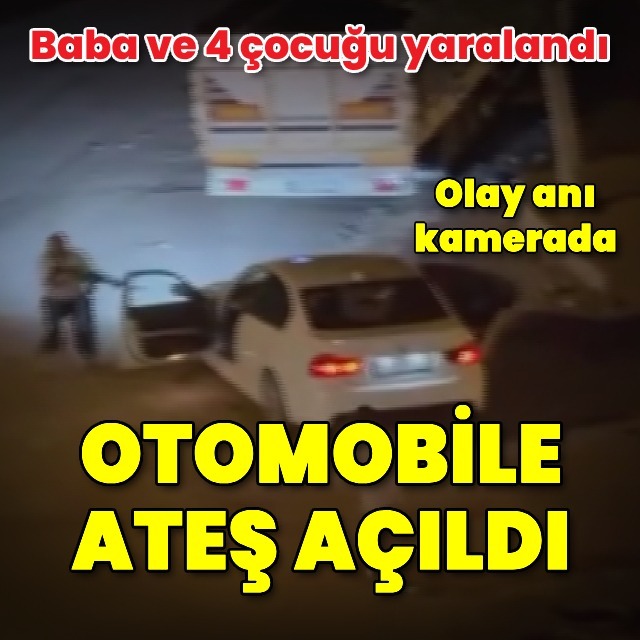 Silahlı kavgada baba ve 4 çocuğu yaralandı